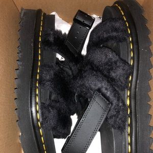 fluffy doc martens